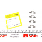 Планка супорта (заднього) прижимна (к-кт) Renault Megane III/Scenic III 08- (Lucas) 
