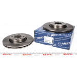 Диск гальмівний (передній) Renault Megane II/Clio II/III 1.2-1.5 dCI 02- (260x22) 