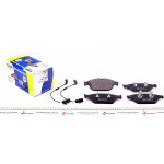 Колодки гальмівні (передні) Audi A6/A7/A8 10- (+датчики) 