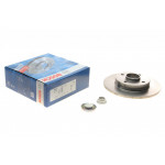 Диск гальмівний (задній) Citroen C4/Peugeot 307 05- (249x9) (+ABS) (з підшипником) (d=25) 