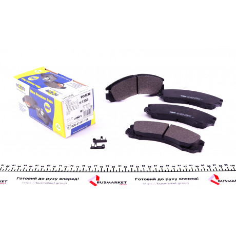 Колодки гальмівні (передні) Citroen C-Crosser 07-/Mitsubishi Outlander/Pajero 98-/Lancer/L400 94-03