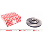 Диск гальмівний (передній) Skoda Superb/VW Passat 00-08 (288x25) 