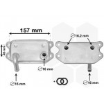 Радіатор масляний Volvo С70 I/S60 I/S70/S80/XC 70 I/XC 90 I 2.0-3.0 96-10 