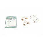 Планка супорта (заднього) прижимна (к-кт) Renault Koleos 09-/Nissan Qashqai/X-Trail 07-13 (Akebono) 