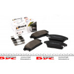 Колодки гальмівні (передні) Opel Astra 09- 