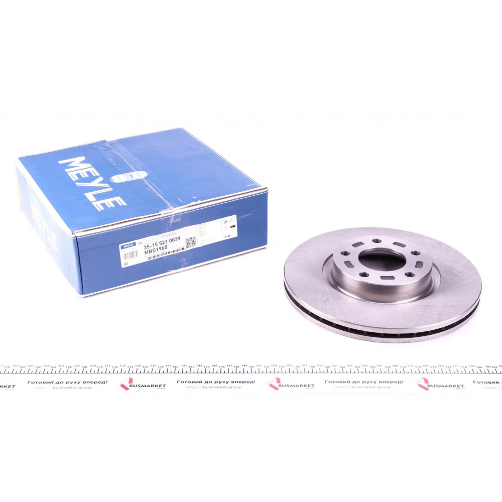 Диск гальмівний (передній) Mazda 3/5 03-11 (300x25)