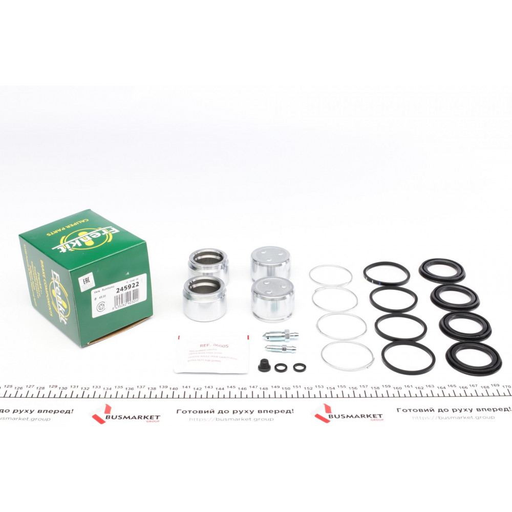 Ремкомплект супорта (переднього) Toyota Land Cruiser 00-09 (d=45mm) (Sumitomo)(+ 4 поршня)