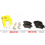 Колодки гальмівні (передні) MB C-class (W203/CL203/S203) 00-11 (Lucas) Q+ 