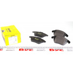 Колодки гальмівні (передні) Citroen C4/Peugeot 307 03- (Teves) 