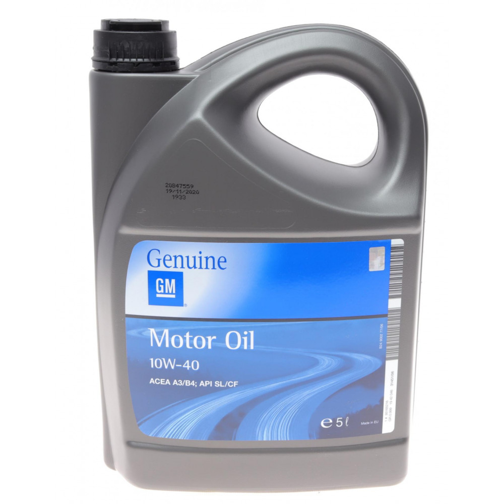 Олива 10W40 GM Semi Synthetic (5L) 1942046