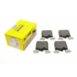 Колодки гальмівні (задні) BMW 1 (F20/F21)/ 3 (F30/F31/F34) 11- (Brembo) Q+ 