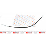 Трос ручника (задній) (L) Fiat Scudo/Peugeot Expert (бараб. гальм.) 