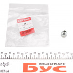 З'єднувач трубки гальмівний (3/8''x24/14x17.5/d=5.0) 