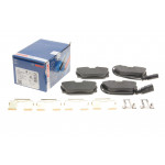 Колодки гальмівні (задні) VW T4 90-03 (з датчиками) 