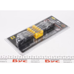 Набір ключів гнучких комбінованих з тріскачкою (4 шт) (E6xE8/E10xE12/E14xE18/E20xE24) 