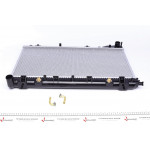 Радіатор охолодження Subaru Forester 2.0 S 98-02 