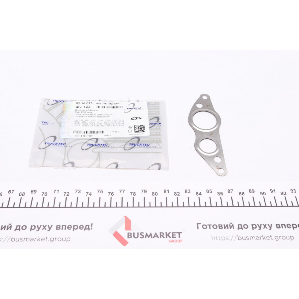 Прокладка клапана EGR MB OM651