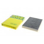 Фільтр салону Audi A4/A6 1.6-4.2 97-05 (вугільний) 