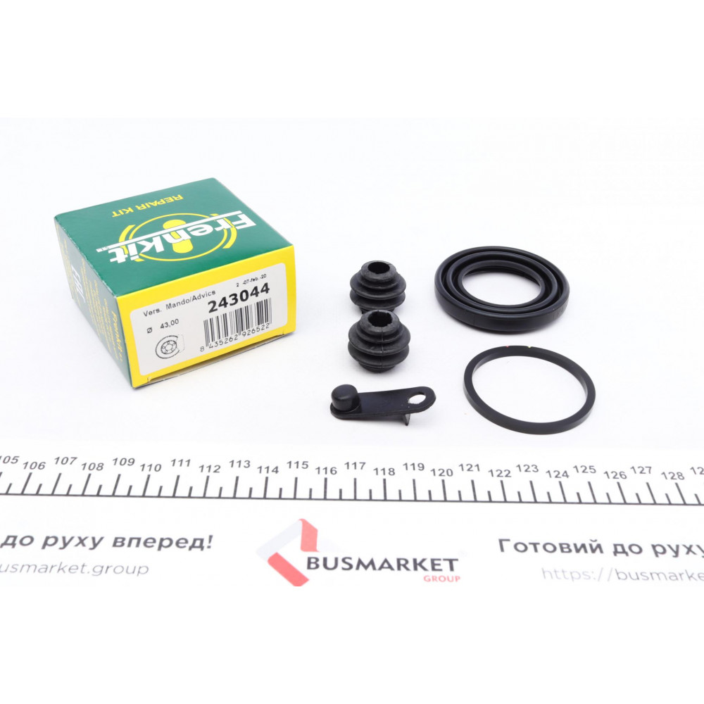 Ремкомплект супорта (заднього) Hyundai Santa Fe/Kia Sorento II 09- (d=43mm) (Mando)
