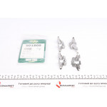 Планка супорта (заднього) прижимна (к-кт) Toyota Yaris II 05- (Akeb) 