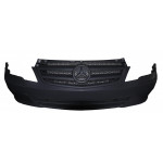 Бампер (передній) MB Vito (W639) 10- (сірий) 