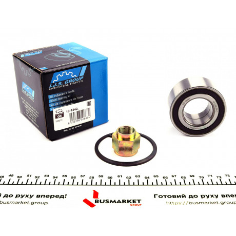 Підшипник маточини (передньої) Citroen C3/Peugeot 207/208 02- (37x72x33) (+ABS)(к-кт)