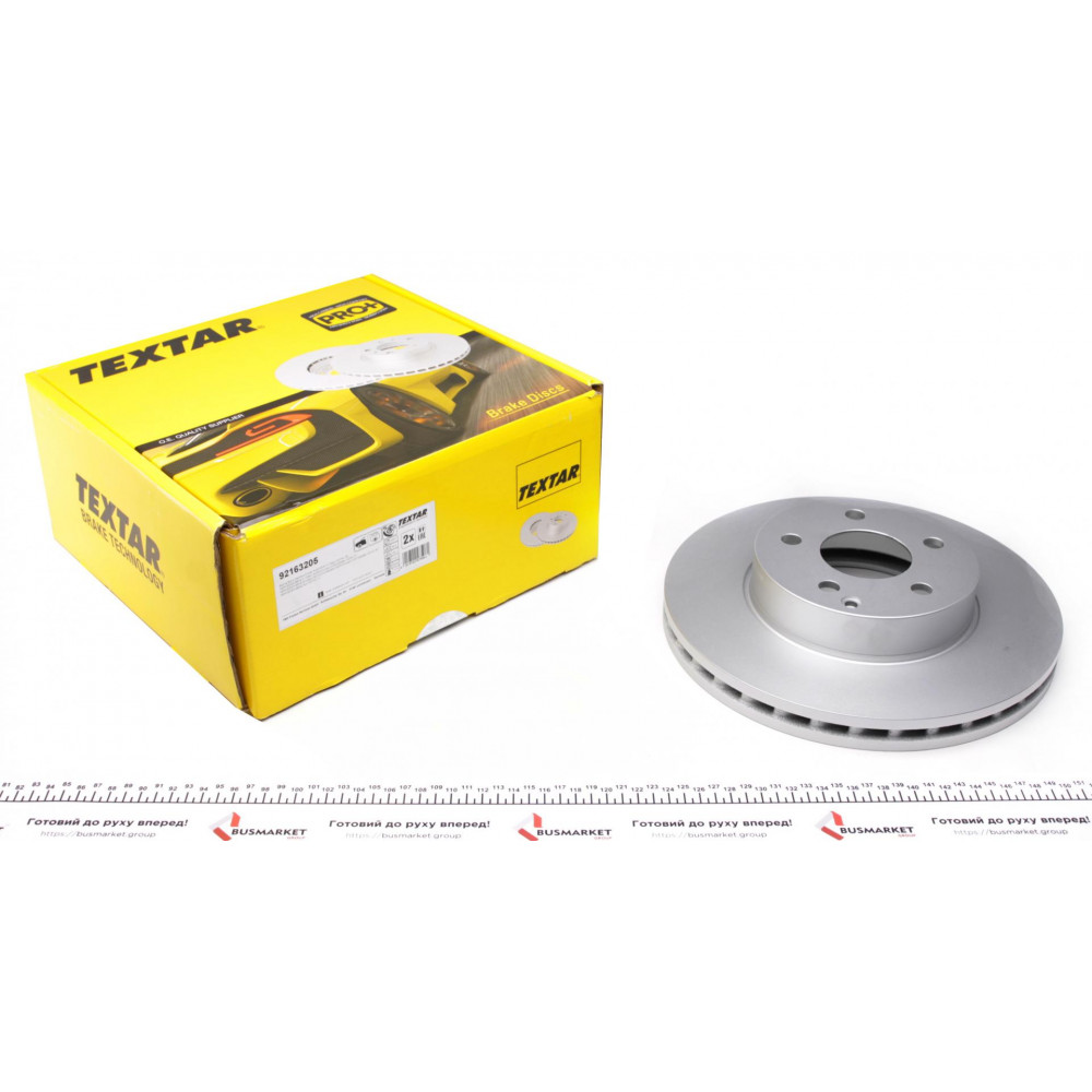 Диск гальмівний (передній) MB E-class (W211/W212/S211/S212) 02-09 (295x28) PRO+