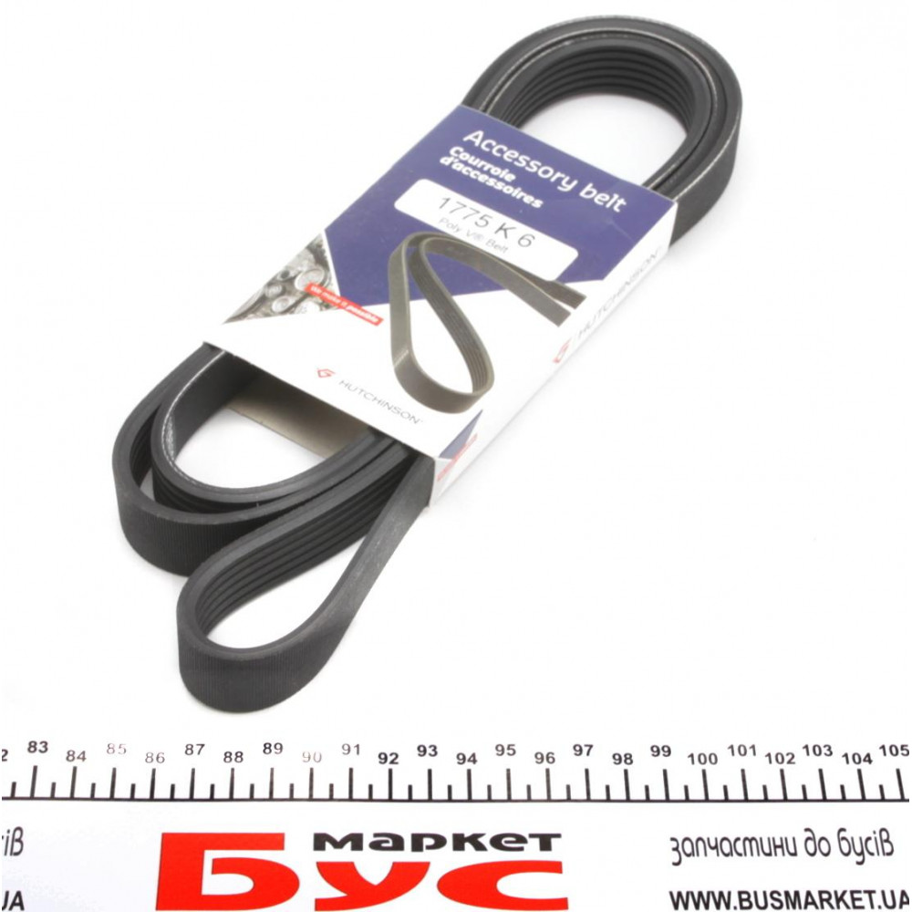 Ремінь генератора MB W202/210 M111/Ford Transit 2.301-06 (6PK1775)