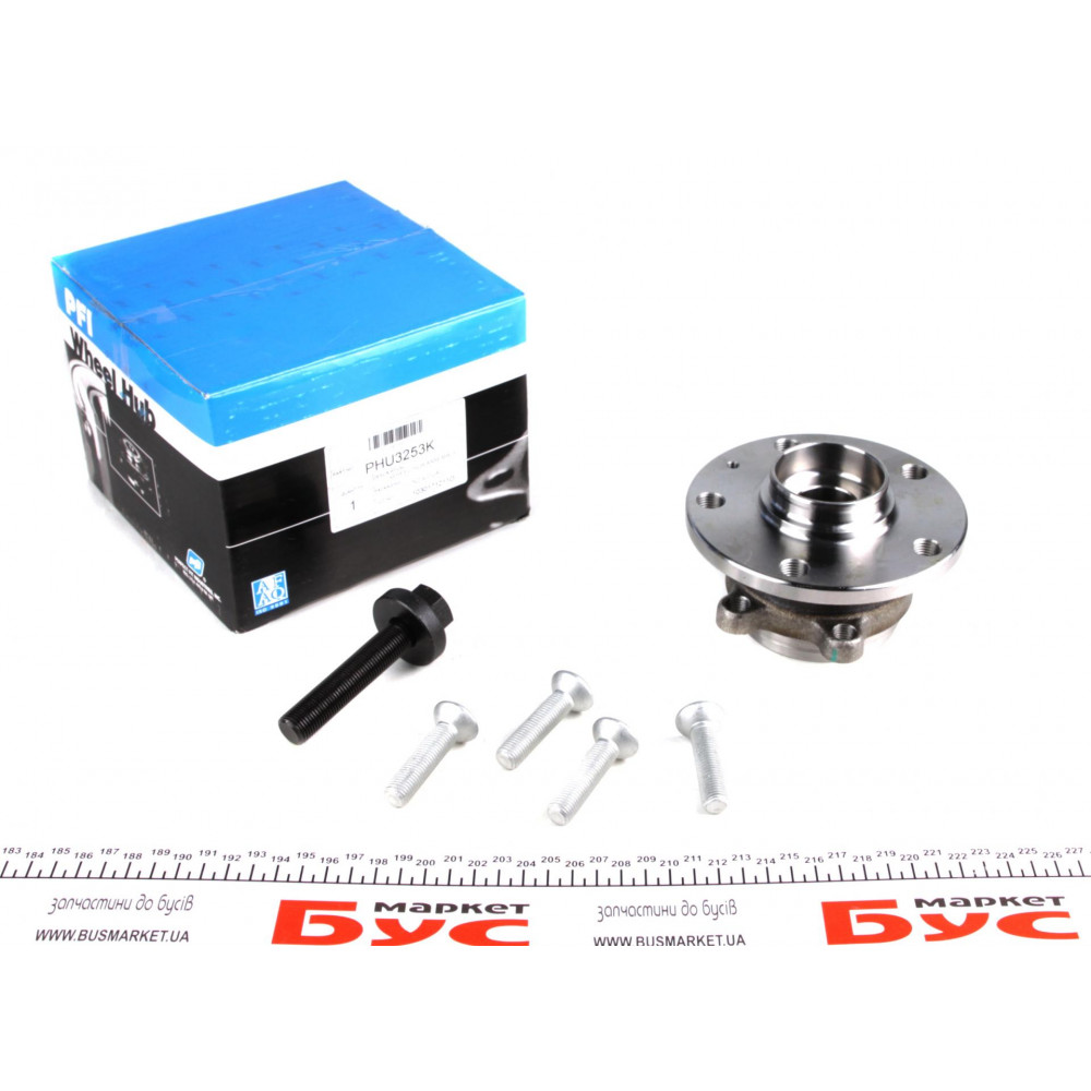 Підшипник маточини (передньої) VW Caddy III/Golf V 03- (4 болти)