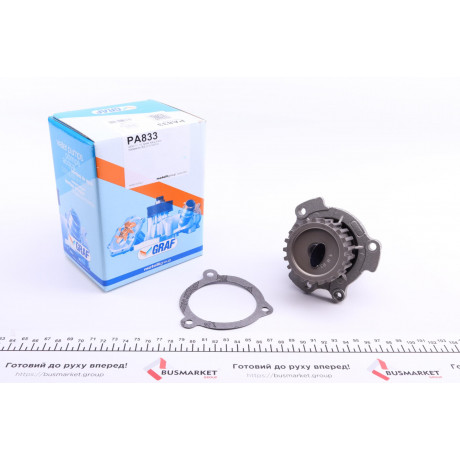 Помпа води Lada 2111-2112 1.5/1.5 16V/1.6 96-13/Lada Kalina 1.4 16V/1.6 04-14 (21z) (R/B) (7 лоп)