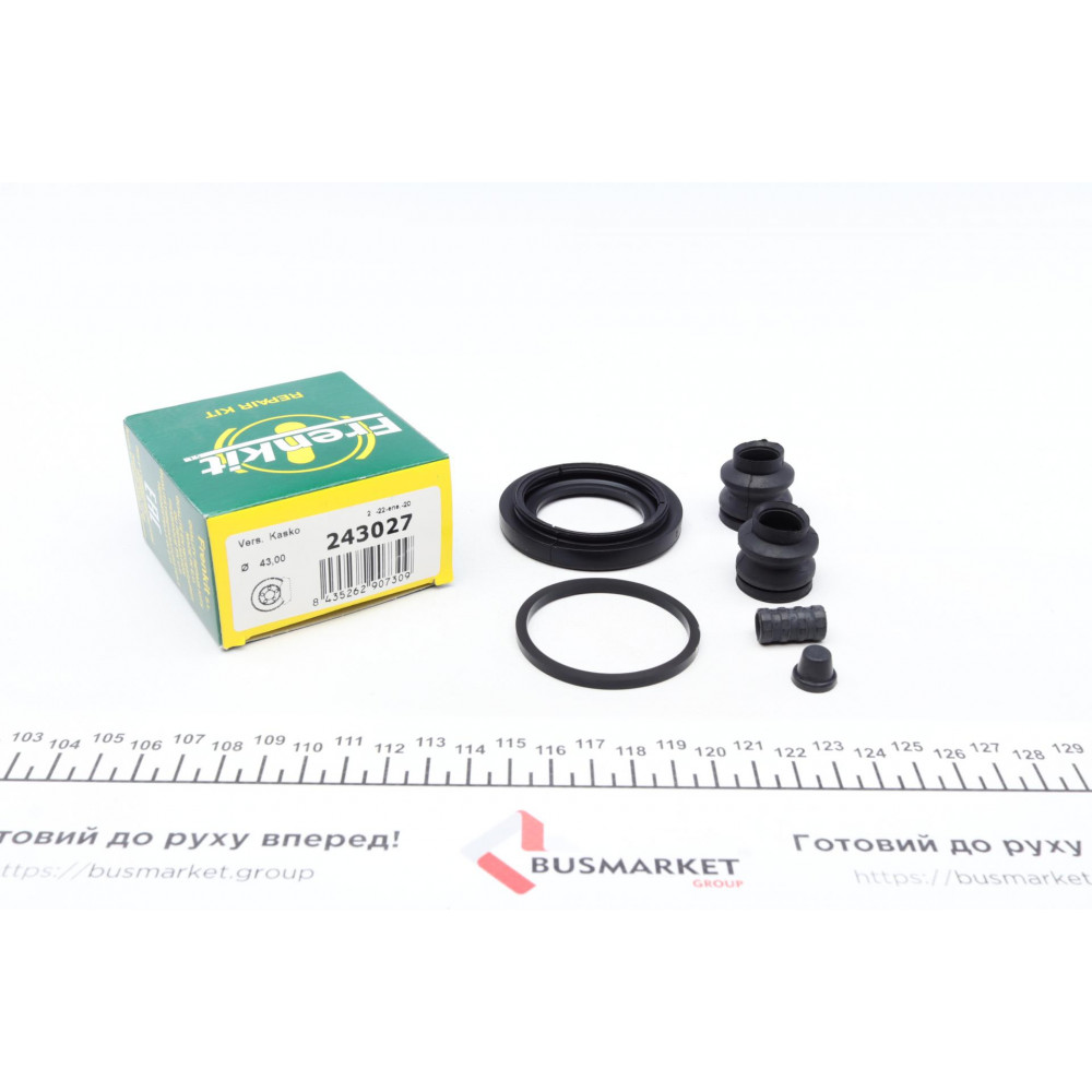Ремкомплект супорта (заднього) Kia Sorento 02- (d=43mm) (Kasko)