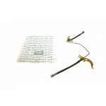 Шланг гальмівний (задній) Opel Astra G/Zafira B 04- (L) (L=760mm) 