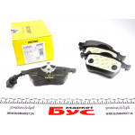 Колодки гальмівні (передні) Audi A3/VW Golf IV -03 (Teves) Q+ (з датчиком) 