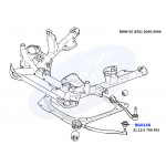 Пильник опори кульової рульового наконечника (універсальний) (36х18х30) 