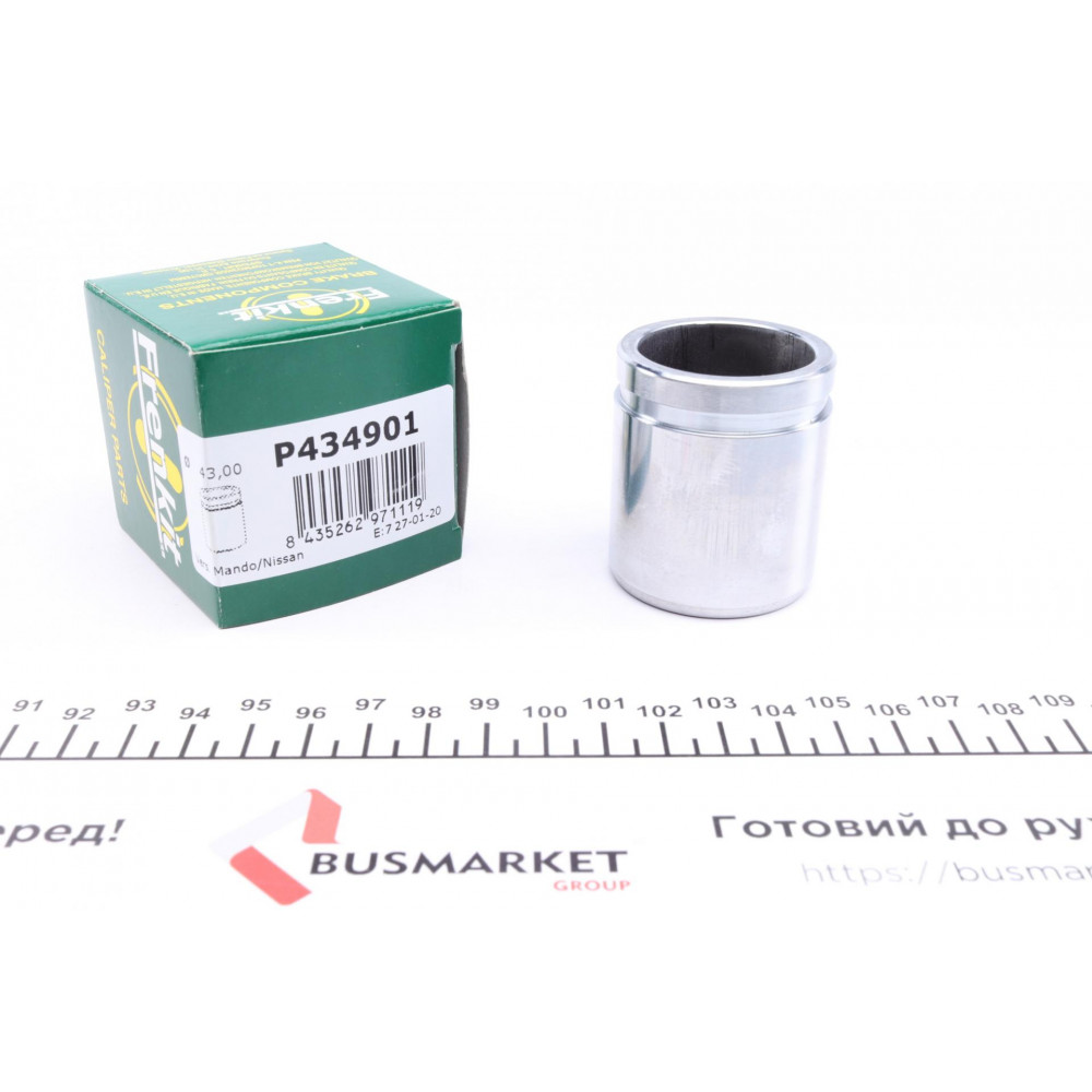 Поршень супорта (переднього) Hyundai Santa Fe 01- (43x48.9mm) (Mando)