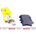 Колодки гальмівні (передні) Renault Kangoo 08- (TRW) Q+ 