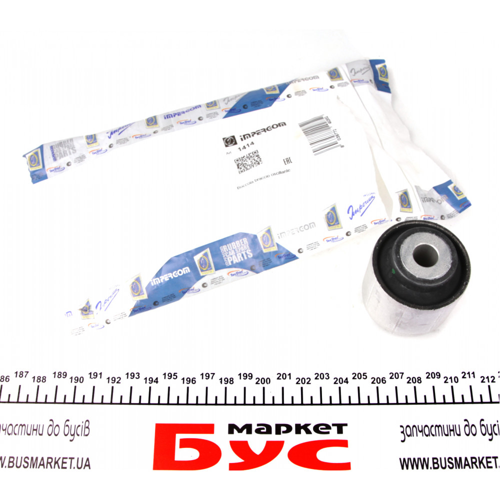 Сайлентблок важеля (заднього) Fiat Doblo 1.3D-2.0D 10- (50x60x12) (всередині OE)