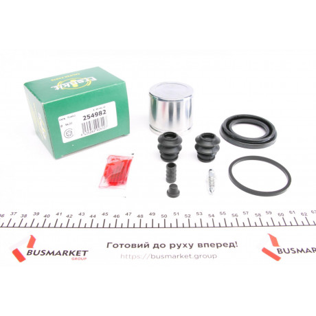 Ремкомплект супорта (переднього) Hyundai Accent III 05-10 (d=54mm) (+поршень) (Kasco)