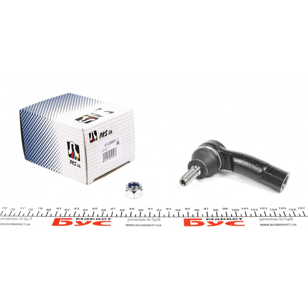 Наконечник тяги рульової (R) Audi A3/Seat Toledo/Leon/Altea/VW Golf V/VI/Jetta III 03-