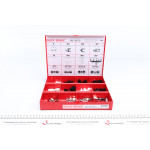 Комплект з'єднувачів і кліпс кріплення трубок гальмівних d=5.0-8.0 (К-кт 38 шт.) 