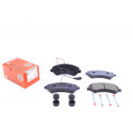 Колодки гальмівні (передні) Citroen Jumper/Fiat Ducato/Peugeot Boxer 2.0-3.0HDi 06- R16(з датчиком) 