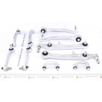 Комплект важелів підвіски (передньої) Audi A6 04-11 (з болтами/средній) 