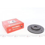 Диск гальмівний (передній) VW Caddy III 04- (312x25) (з покриттям) (з прорезом) (вент.) 