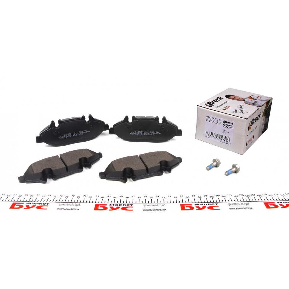 Колодки гальмівні (передні) MB Vito (W639) 03-