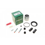 Ремкомплект супорта (переднього) Alfa Romeo 156 97- (d=54mm)(Ate)(+1 поршень/направляюча) SuperKit 