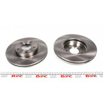 Диск гальмівний (передній) Ford C-max/Focus/Volvo C30/C70/S40/V50 04- (278x25) 