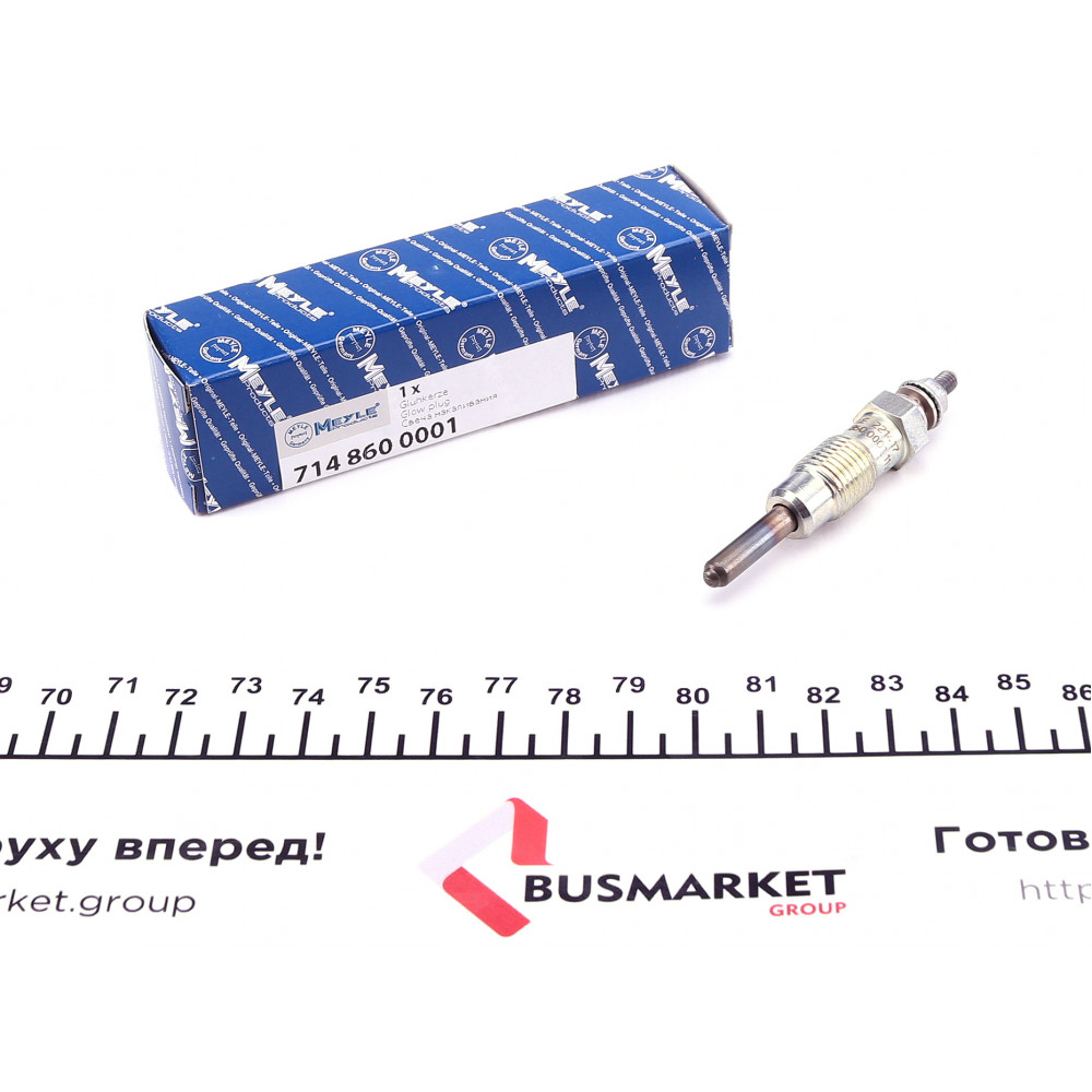 Свічка розжарювання Fiat Ducato 2.5D 94-02 (M12x1.25) 11V