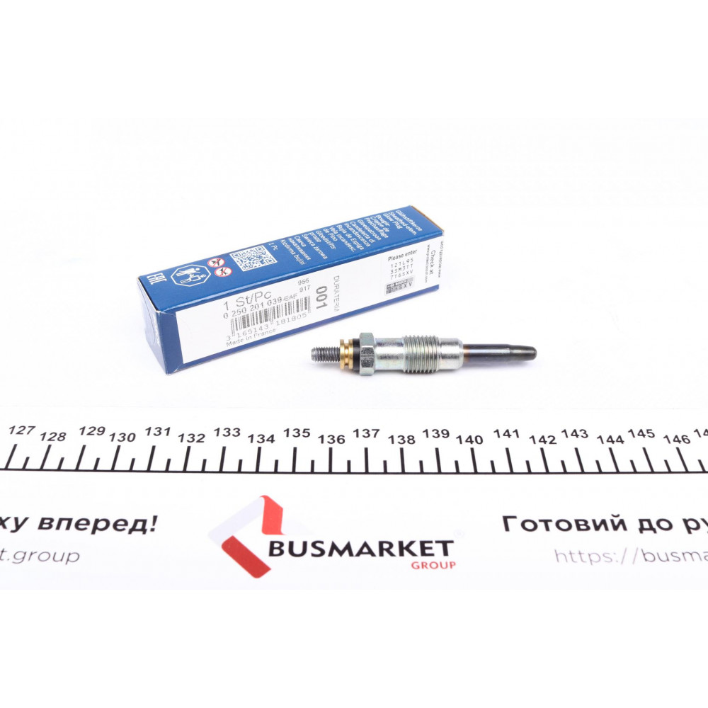 Свічка розжарювання Citroen Jumper/Fiat Scudo/Peugeot Partner 1.9/2.5 D/TD -98