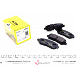 Колодки гальмівні (задні) Toyota Highlander/Kluger 07- (Akebono) 