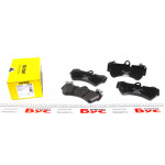 Колодки гальмівні (передні) Porsche Cayenne/VW Touareg 02-10 (Brembo) (190x99,1x16.7) 